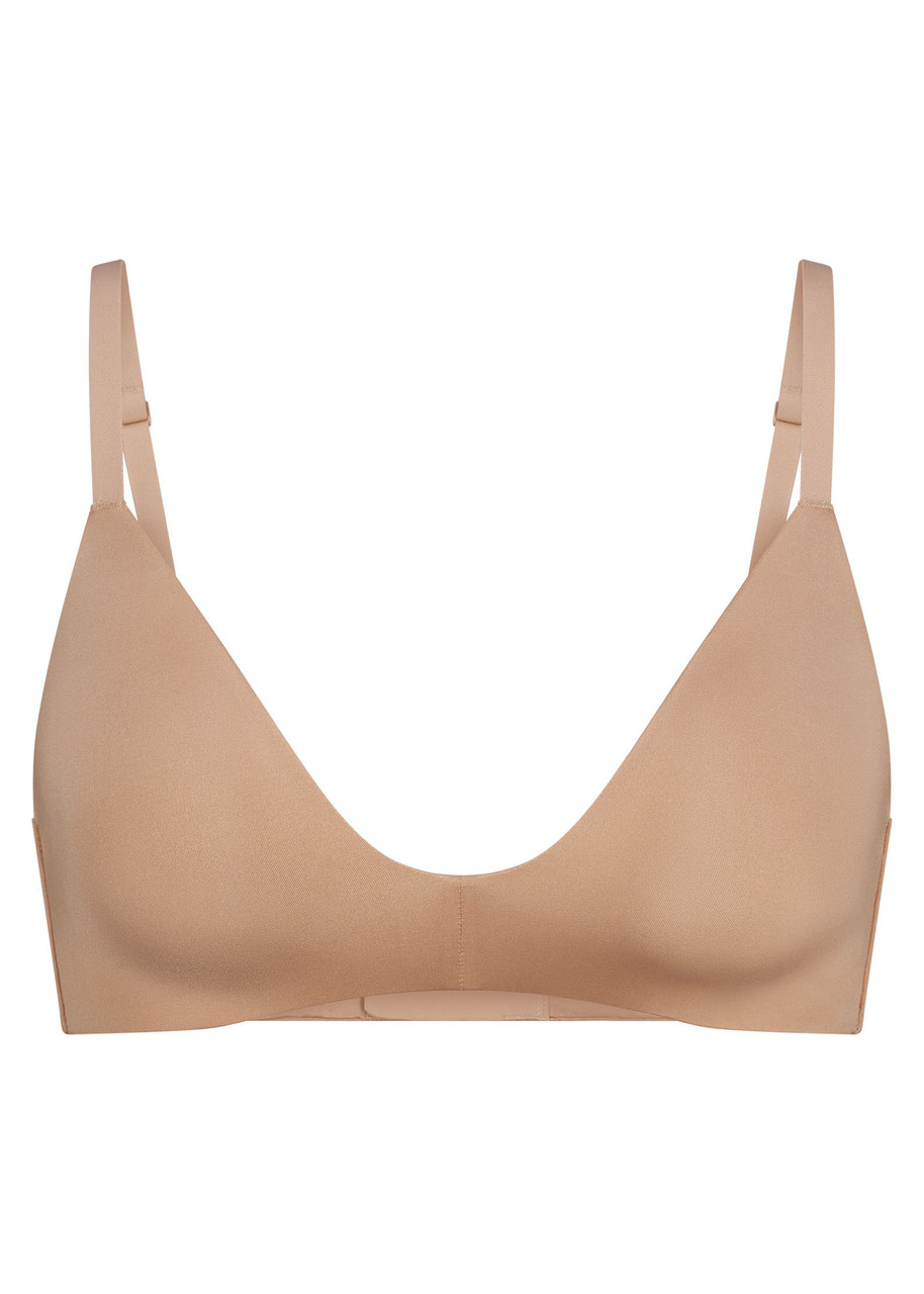 Skims Wireless Stretch-jersey T-shirt bra - Beige - 32A