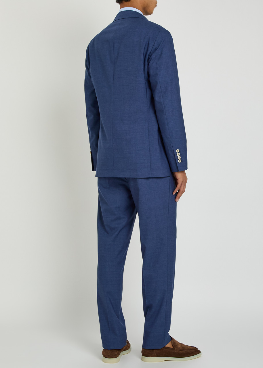  Brunello Cucinelli Wool Suit - Blue - 48 (it48 / M) 