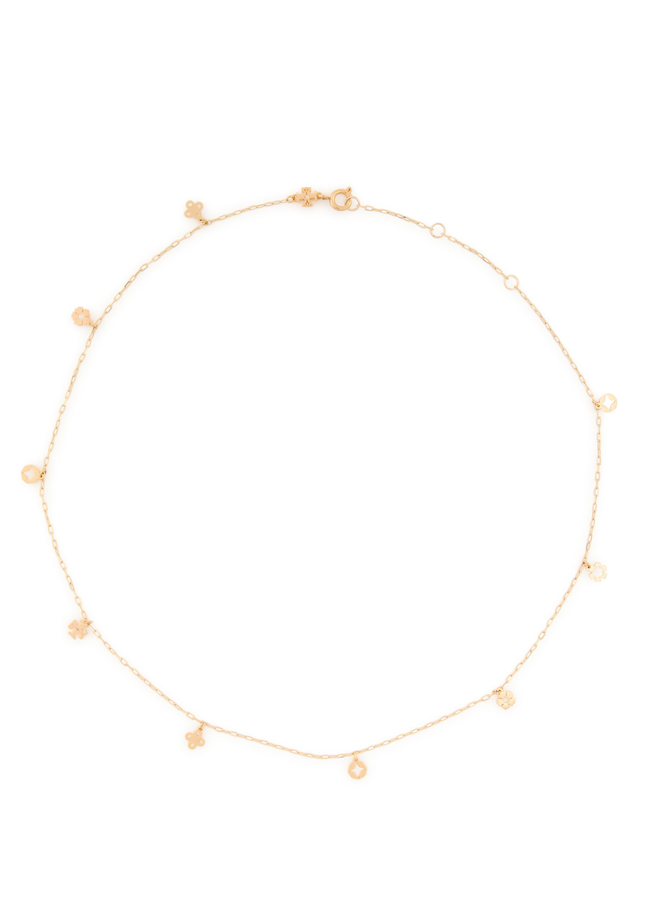 Tory Burch Forget Me Not 18kt Gold-plated Necklace - One Size