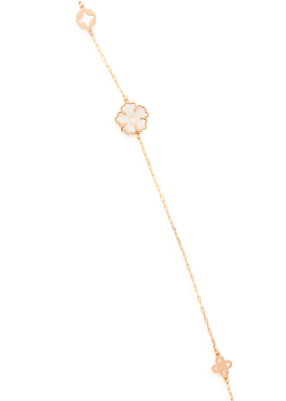  Tory Burch Forget Me Not Long 18kt Gold-plated Necklace - One Size 