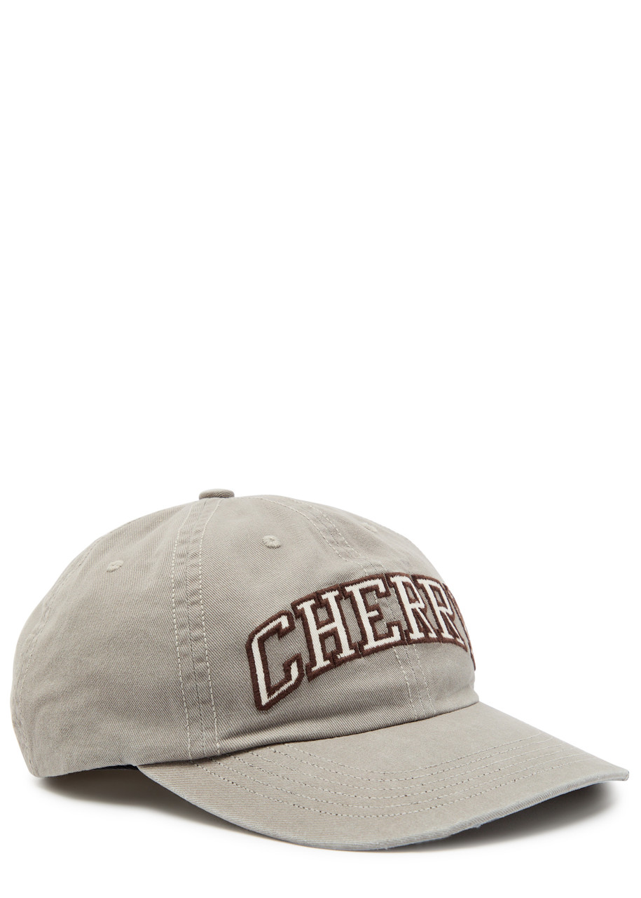 Cherry Los Angeles Logo-embroidered Cotton cap - Grey - One Size