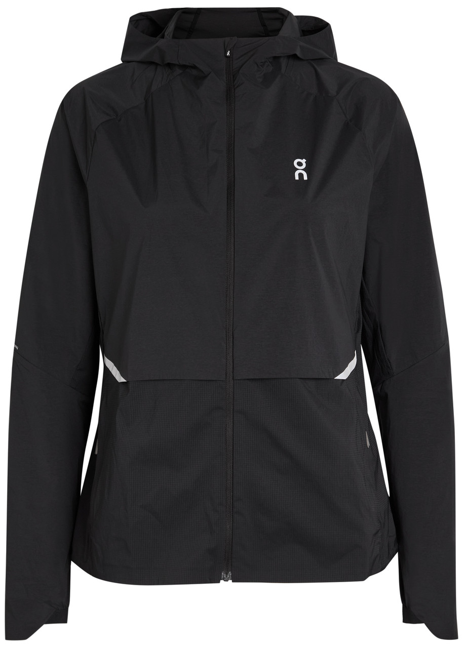 On Core Hooded Shell Jacket In Black