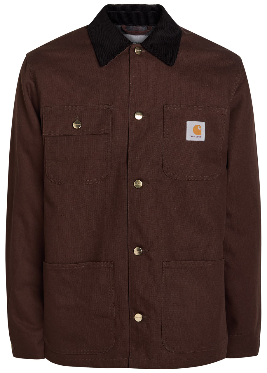 Carhartt Wip Michigan Canvas Jacket - Burgundy - XL