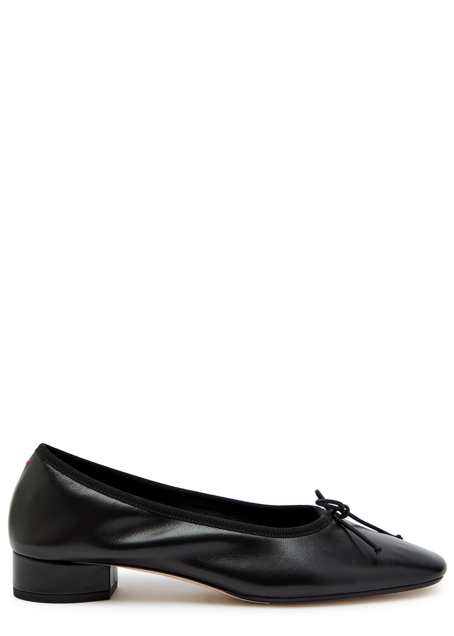 Aeyde Onda 20 Leather Pumps - Black