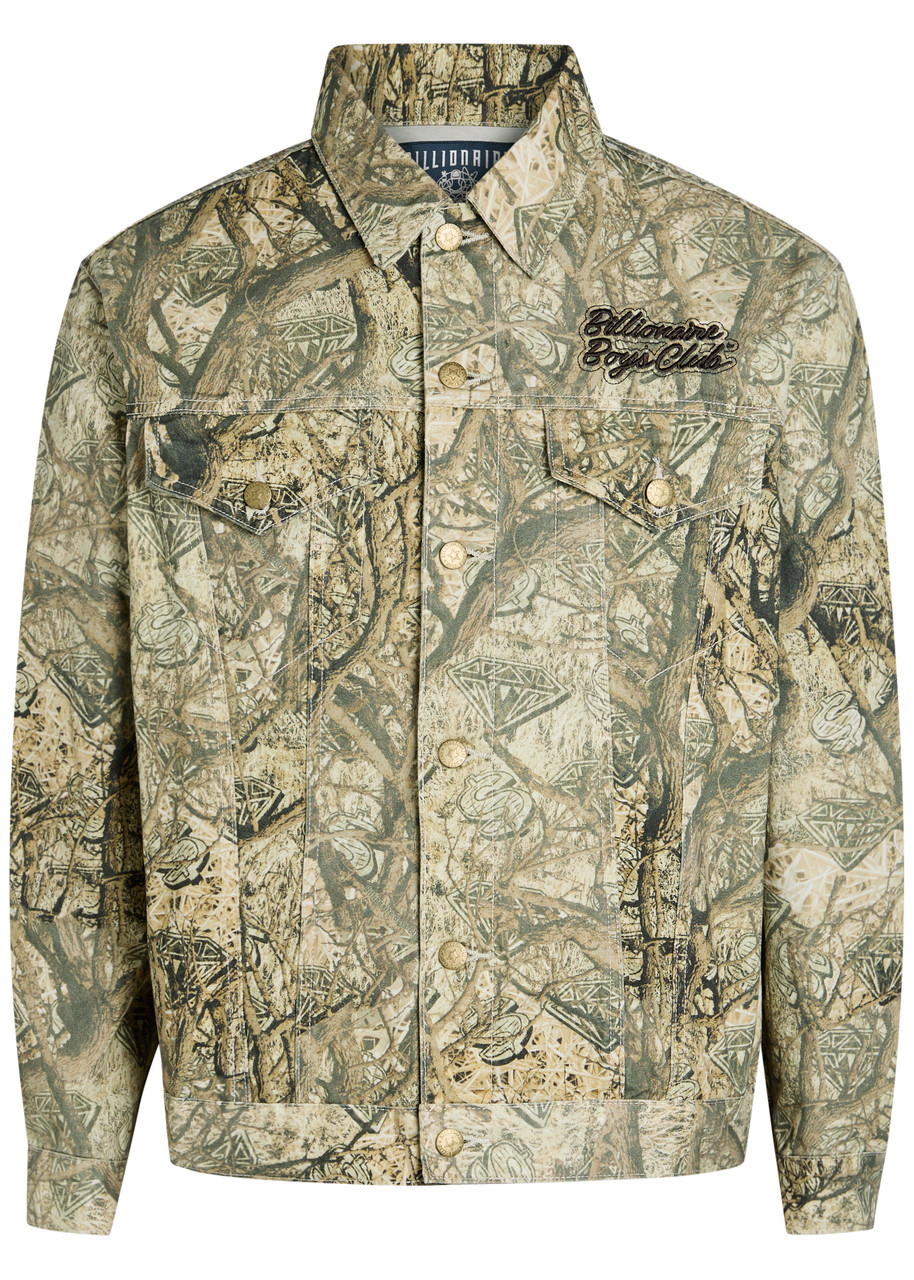 Billionaire Boys Club Camouflage Logo-embroidered Cotton Jacket - Multicoloured 1 - S