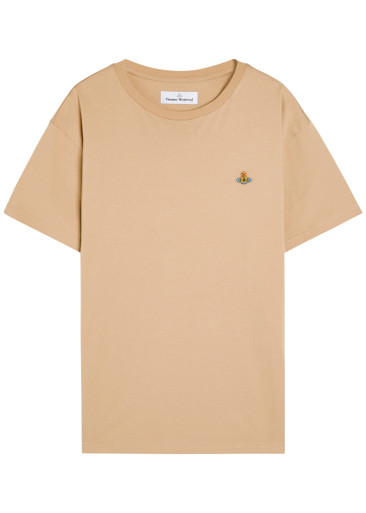 VIVIENNE WESTWOOD Classic logo stretch-cotton T-shirt | Harvey Nichols
