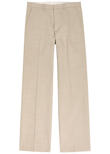 DRIES VAN NOTEN Panvel straight-cut woven trousers | Harvey Nichols DRIES VAN NOTEN Panvel straight-cut woven trousers | Harvey Nichols