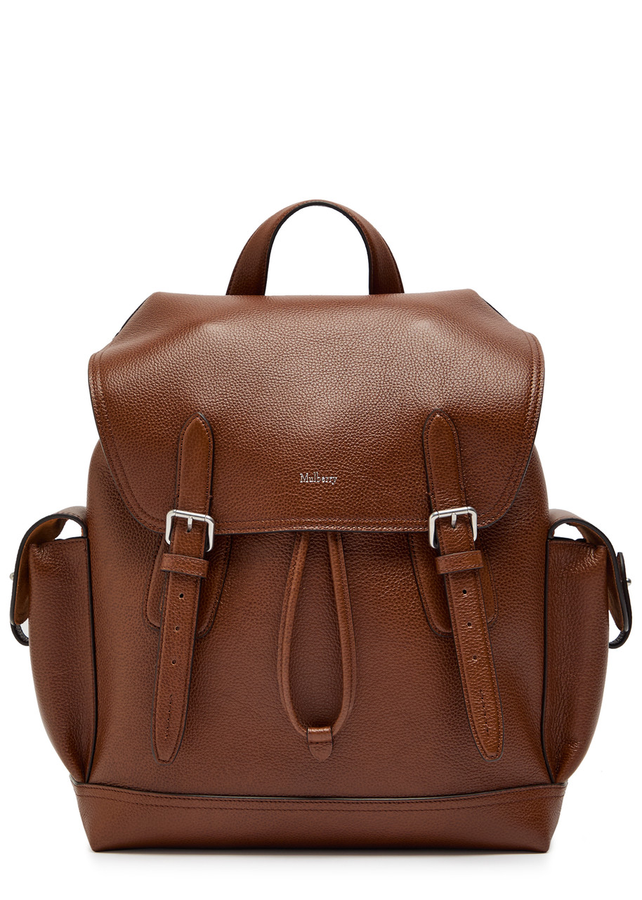 Mulberry Heritage Pebbled Leather Backpack - Tan - One Size