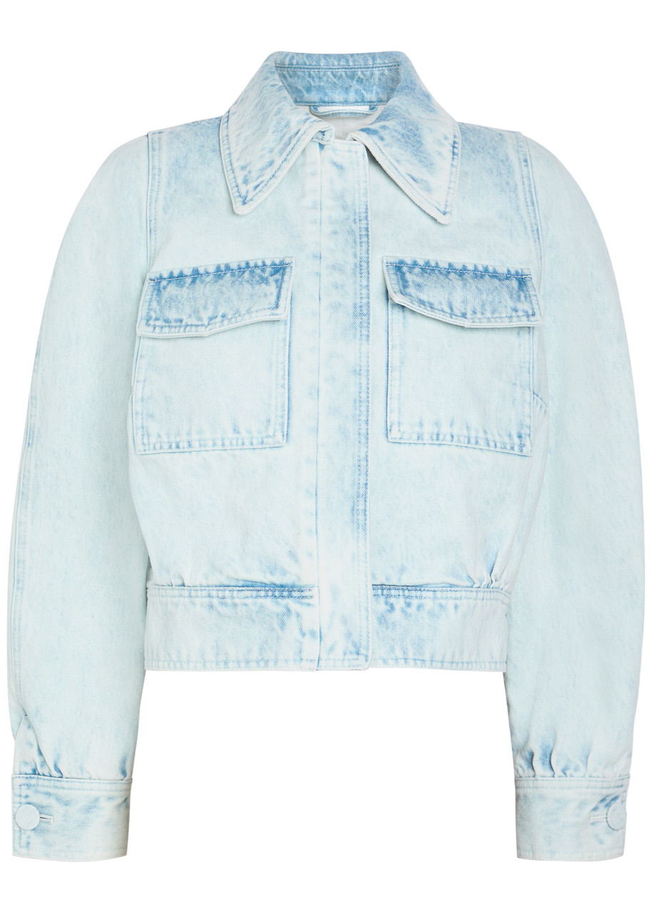Dries Van Noten Vistam Washed Denim Jacket - Light Blue 2 - 36 (UK8 / S)