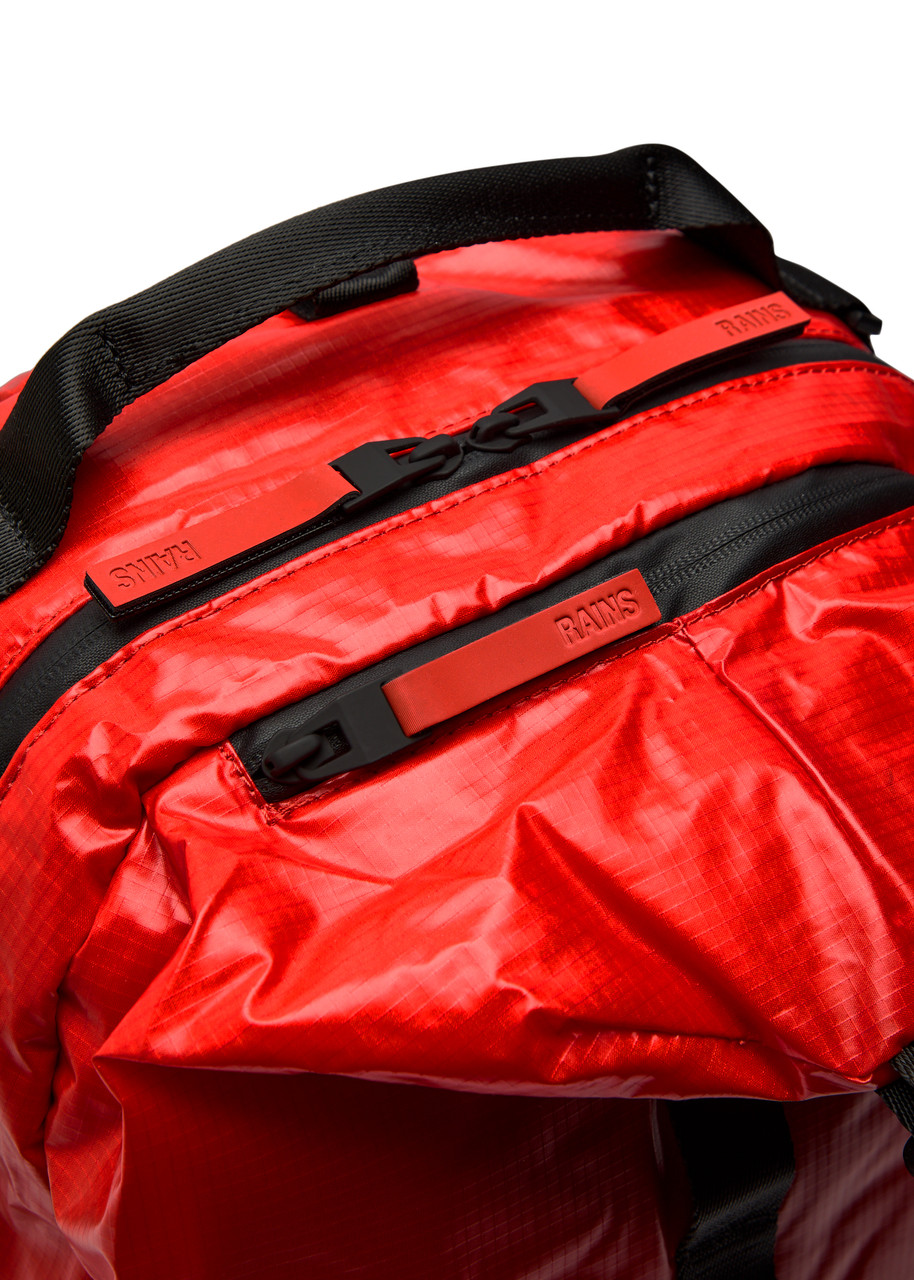  Rains Sibu Waterproof Backpack - Red - One Size 