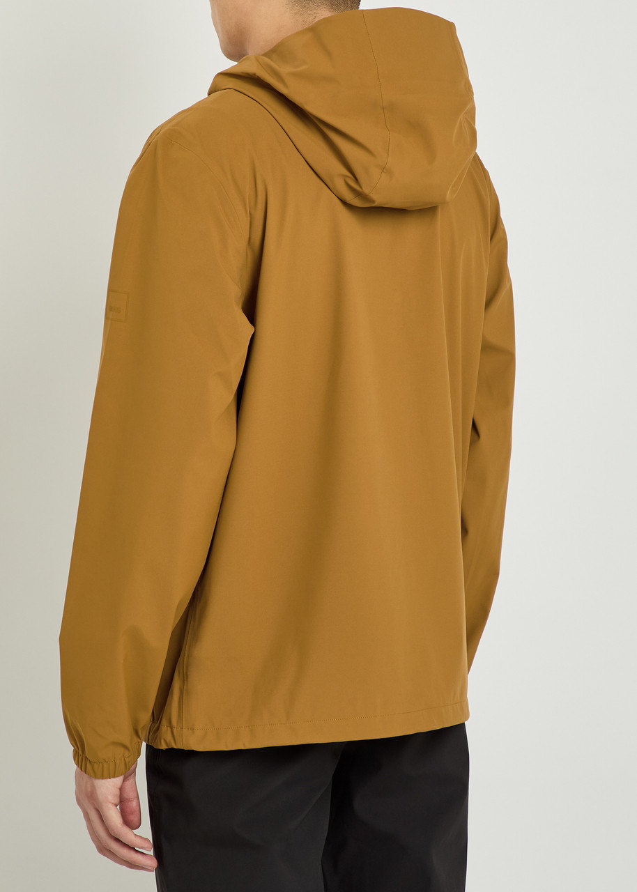  Rains Suva Hardshell Waterproof Jacket - Beige - S 