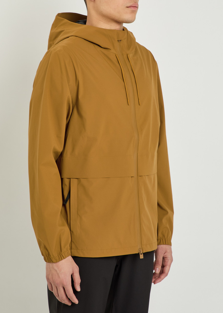  Rains Suva Hardshell Waterproof Jacket - Beige - S 
