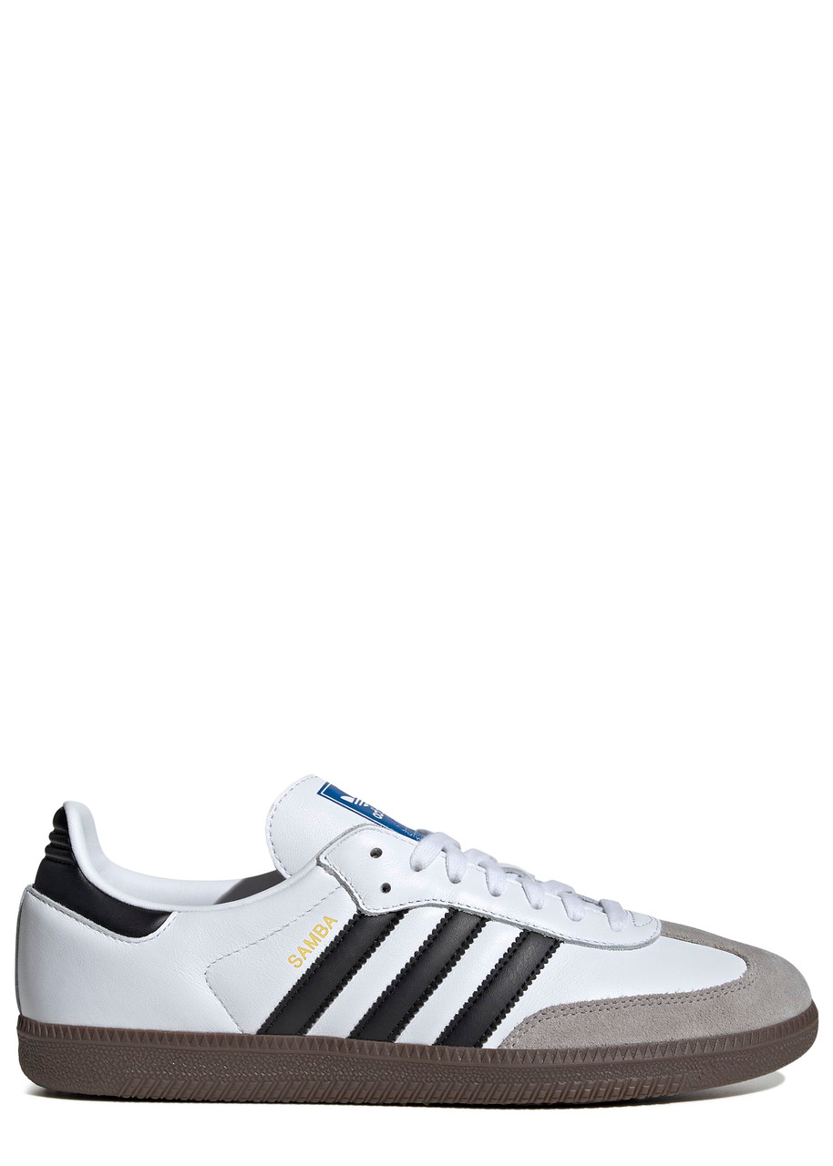 Adidas Samba OG Leather Sneakers - White - 7 (IT41 / UK7)