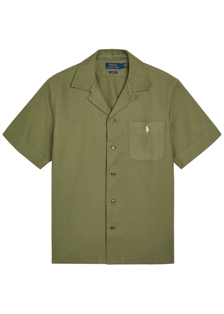 Polo Ralph Lauren Logo-embroidered Cotton Shirt - Green - S