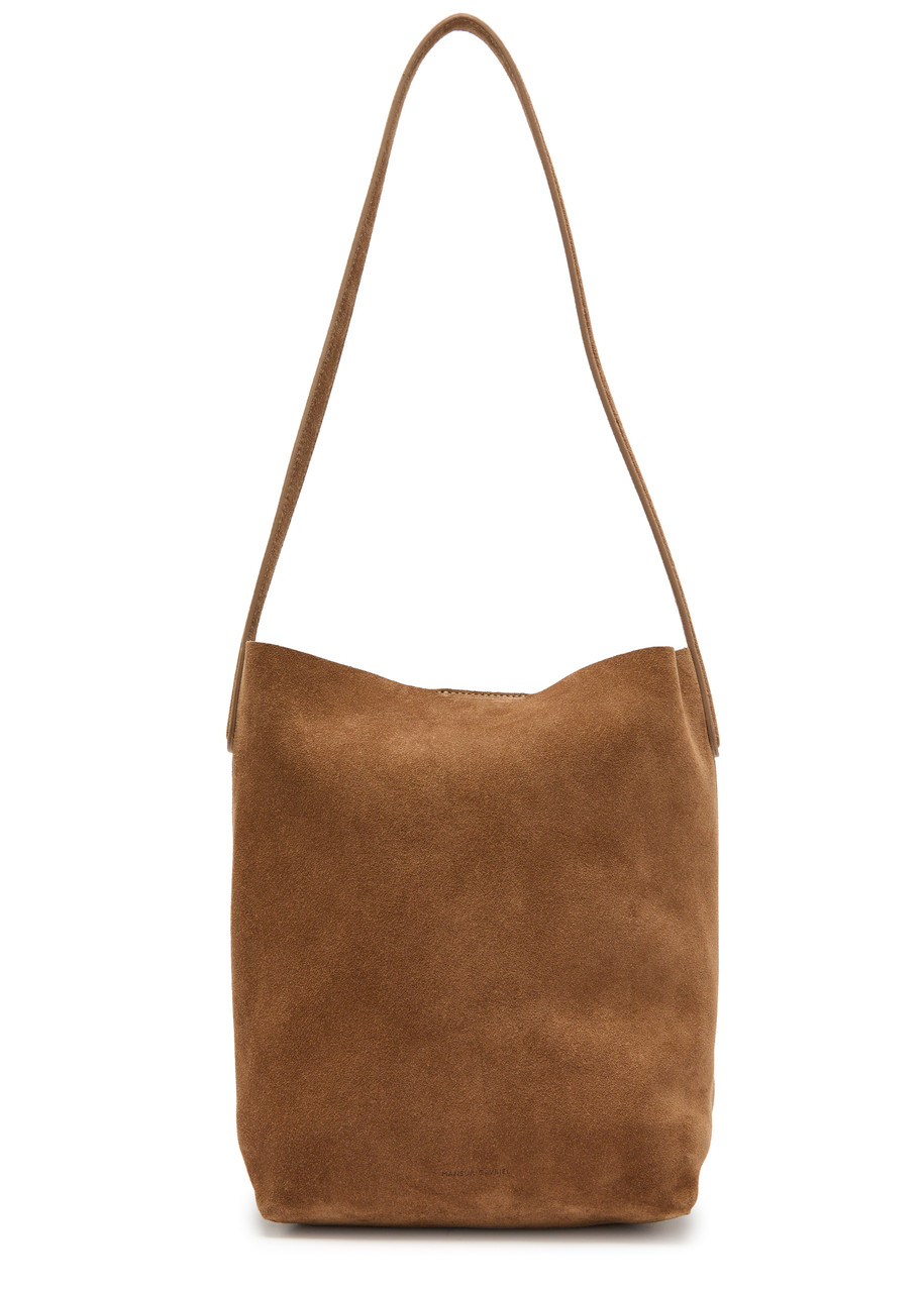 Mansur Gavriel Everyday Small Suede Tote bag - Camel - One Size