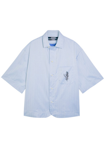 JACQUEMUS La Chemise Gardian printed cotton shirt | Harvey Nichols