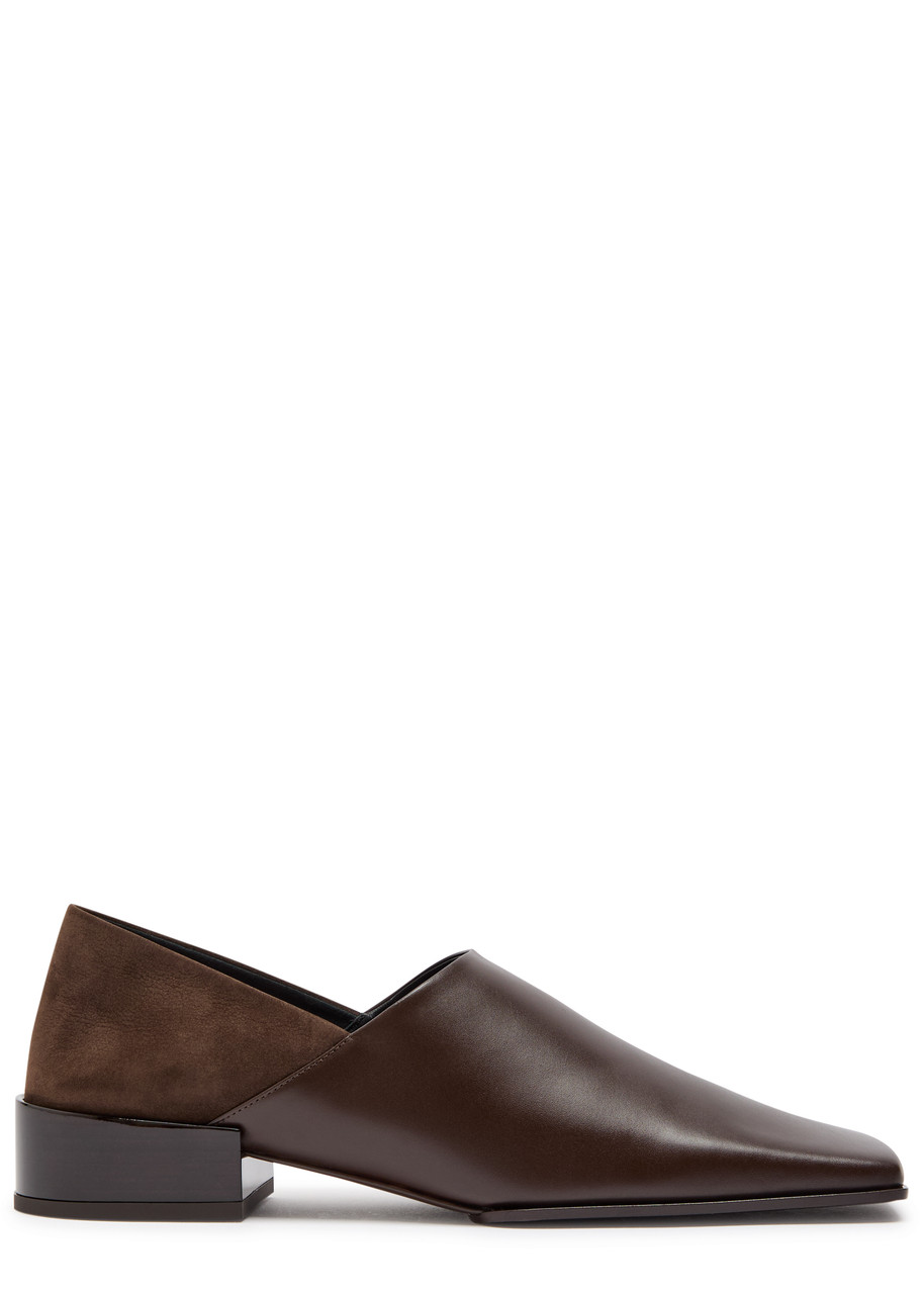 Alaïa 20 Leather Loafers - Brown - 36 (IT36 / UK3)