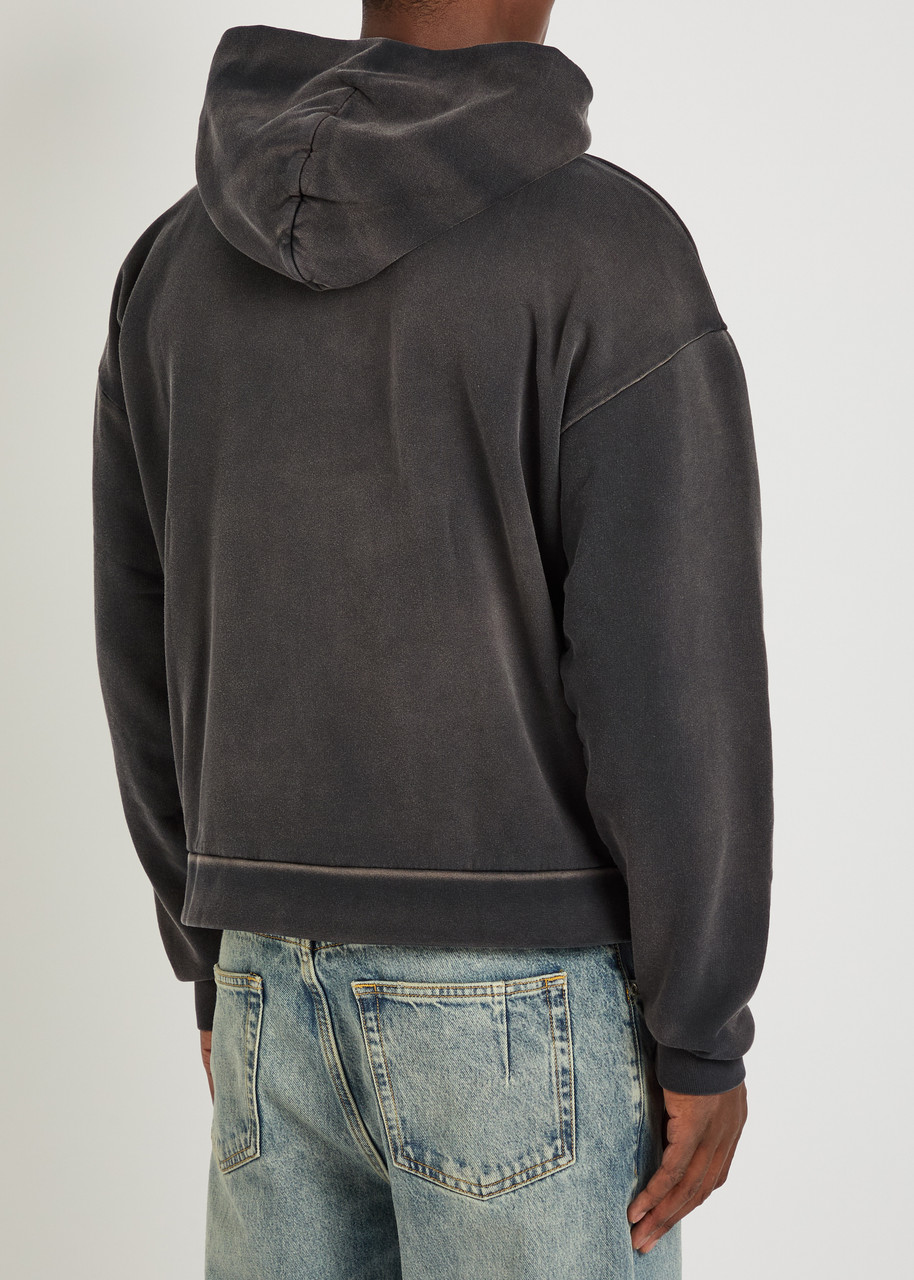  Duke And Dexter Paint Splatter Print Cotton Sweatshirt - Black - M 