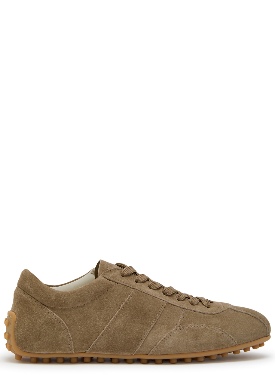 Tods Panelled Suede Sneakers - Brown - 37 (IT37 / UK4)