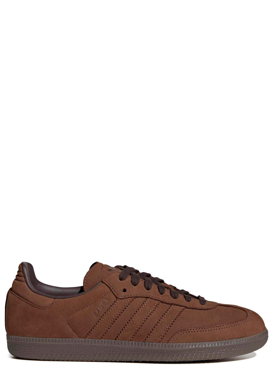 Adidas Samba OG Leather Sneakers - Brown - 8 (IT42 / UK8)