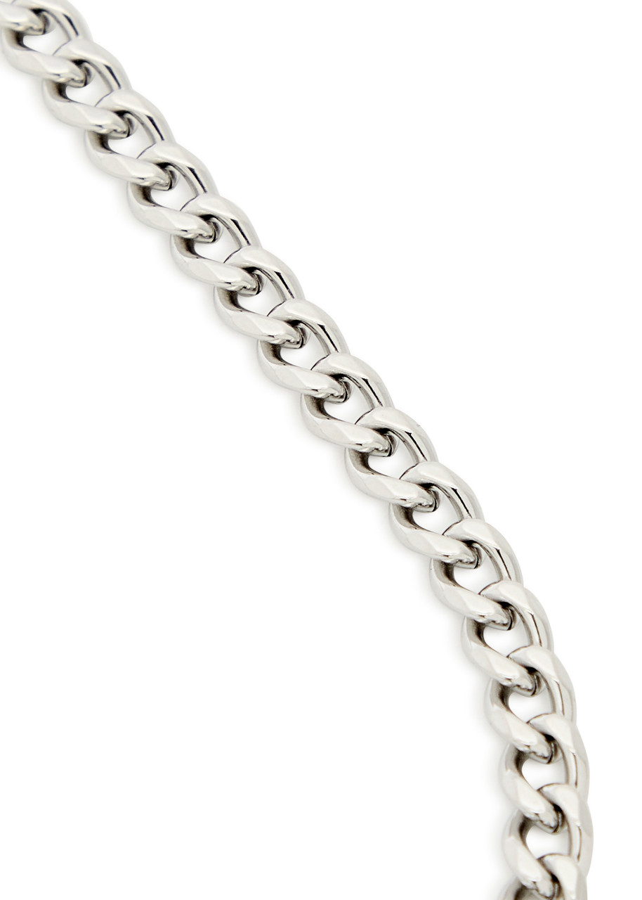  Cernucci Polished Curb Chain Necklace - Silver - 20 (m) 