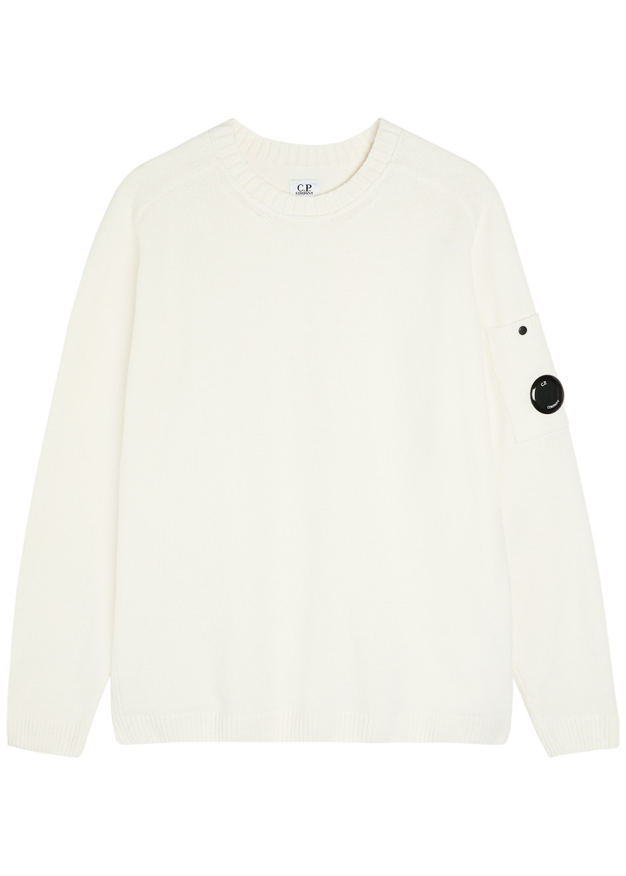 C.P. Company Cotton Jumper - White - XL