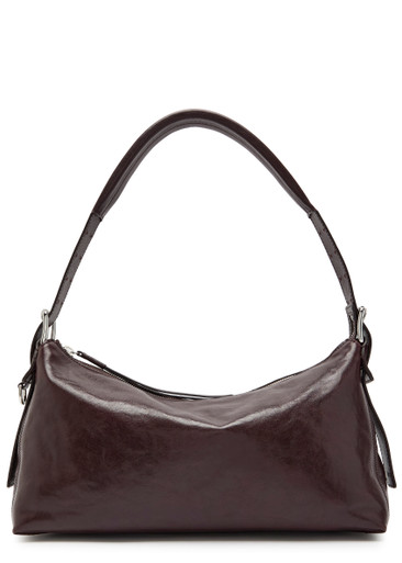 LEMAIRE Belted baguette leather shoulder bag | Harvey Nichols