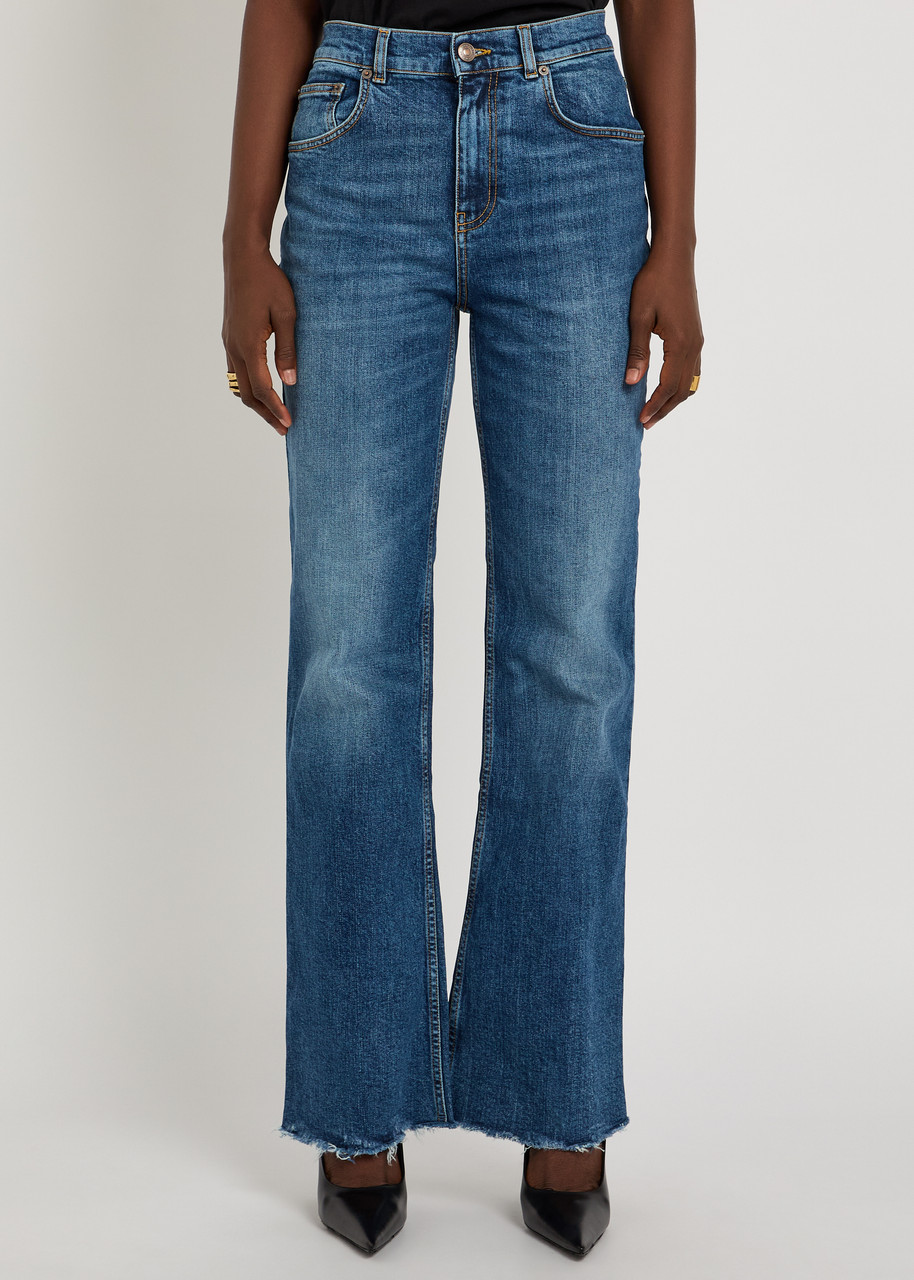  Tory Burch Bootcut Jeans - Dark Blue - 30 (w30 / Uk12 / M) 
