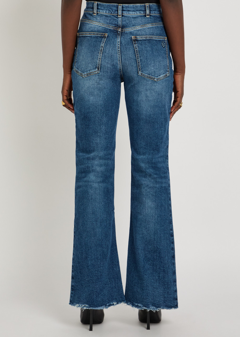  Tory Burch Bootcut Jeans - Dark Blue - 30 (w30 / Uk12 / M) 