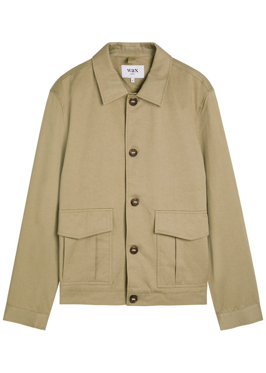 Wax London Strand Twill Jacket - Tan