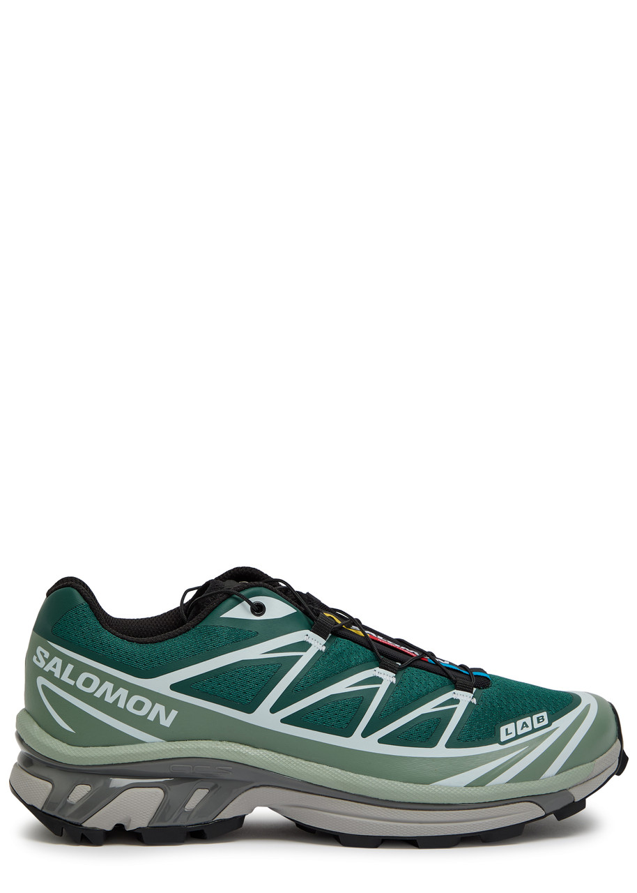 Salomon XT-6 Panelled Mesh Sneakers - Green - 10 (IT44 / UK10)