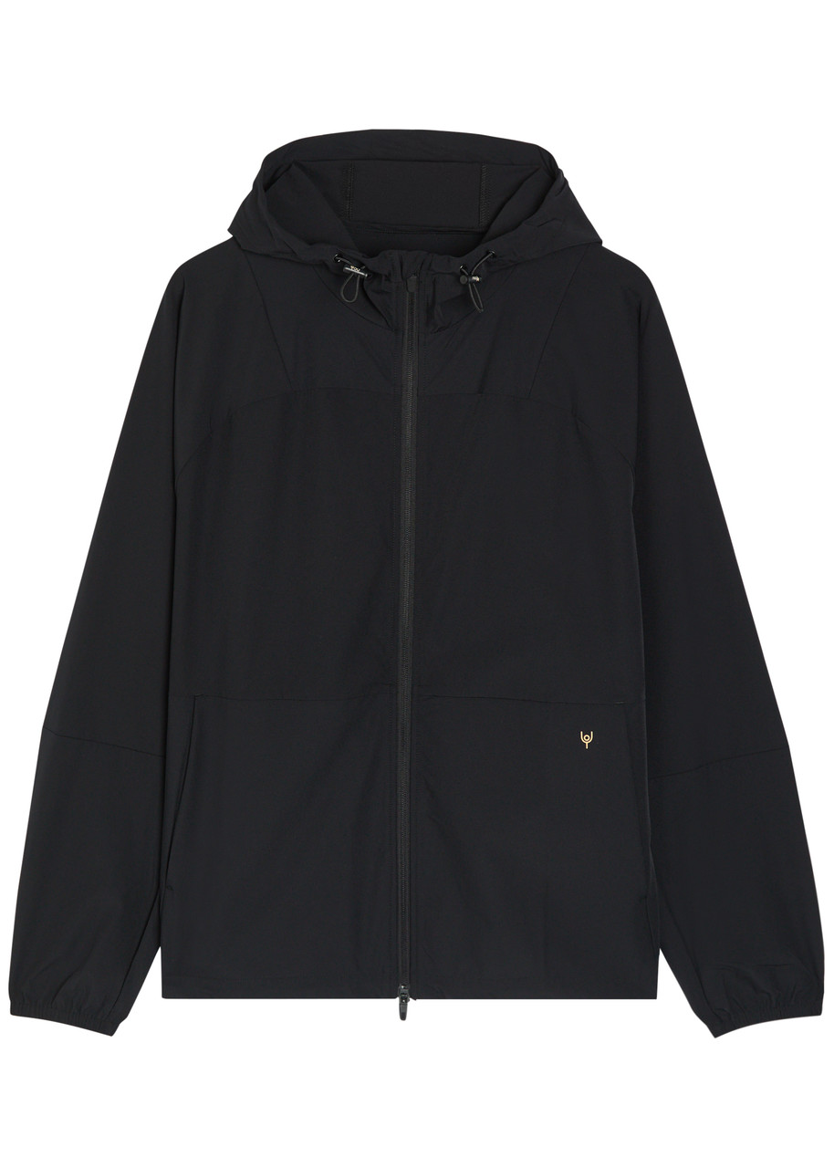 Now You Live Overton Hooded Stretch-nylon Jacket - Black - L