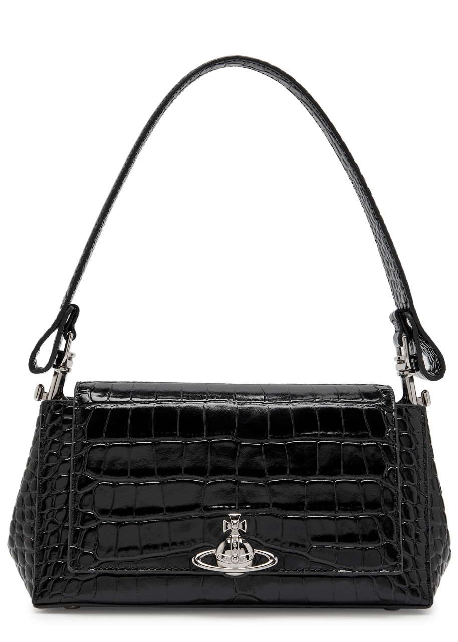 Vivienne Westwood Hazel Medium Leather Shoulder bag - Black - One Size