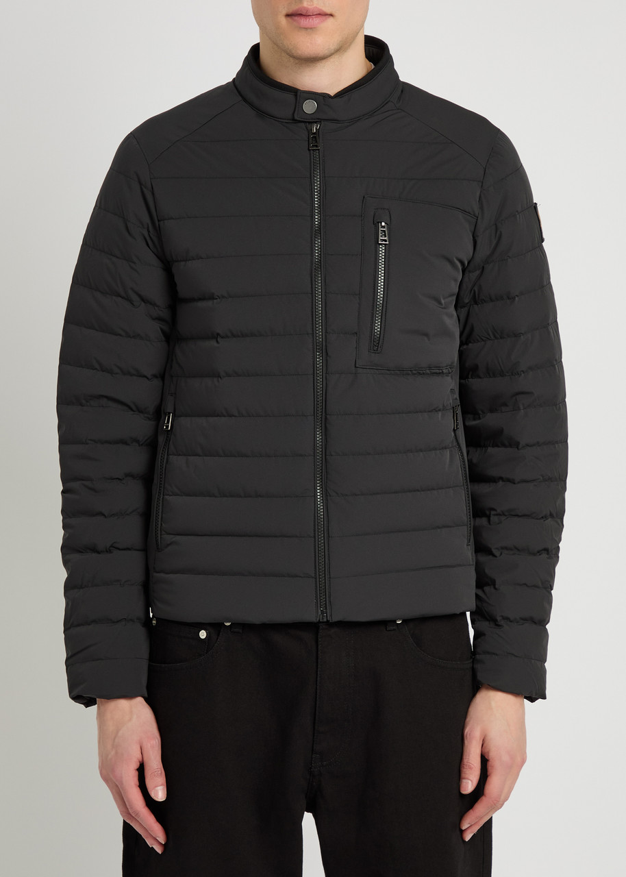  Belstaff Chassis Padded Stretch-shell Jacket - Black - Xl 