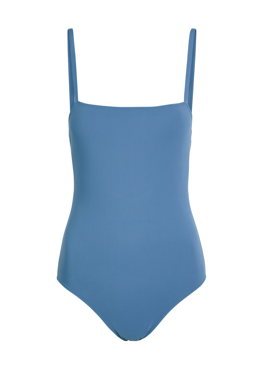 Nounou Anita Square-neck Swimsuit - Blue - L (UK14 / L)