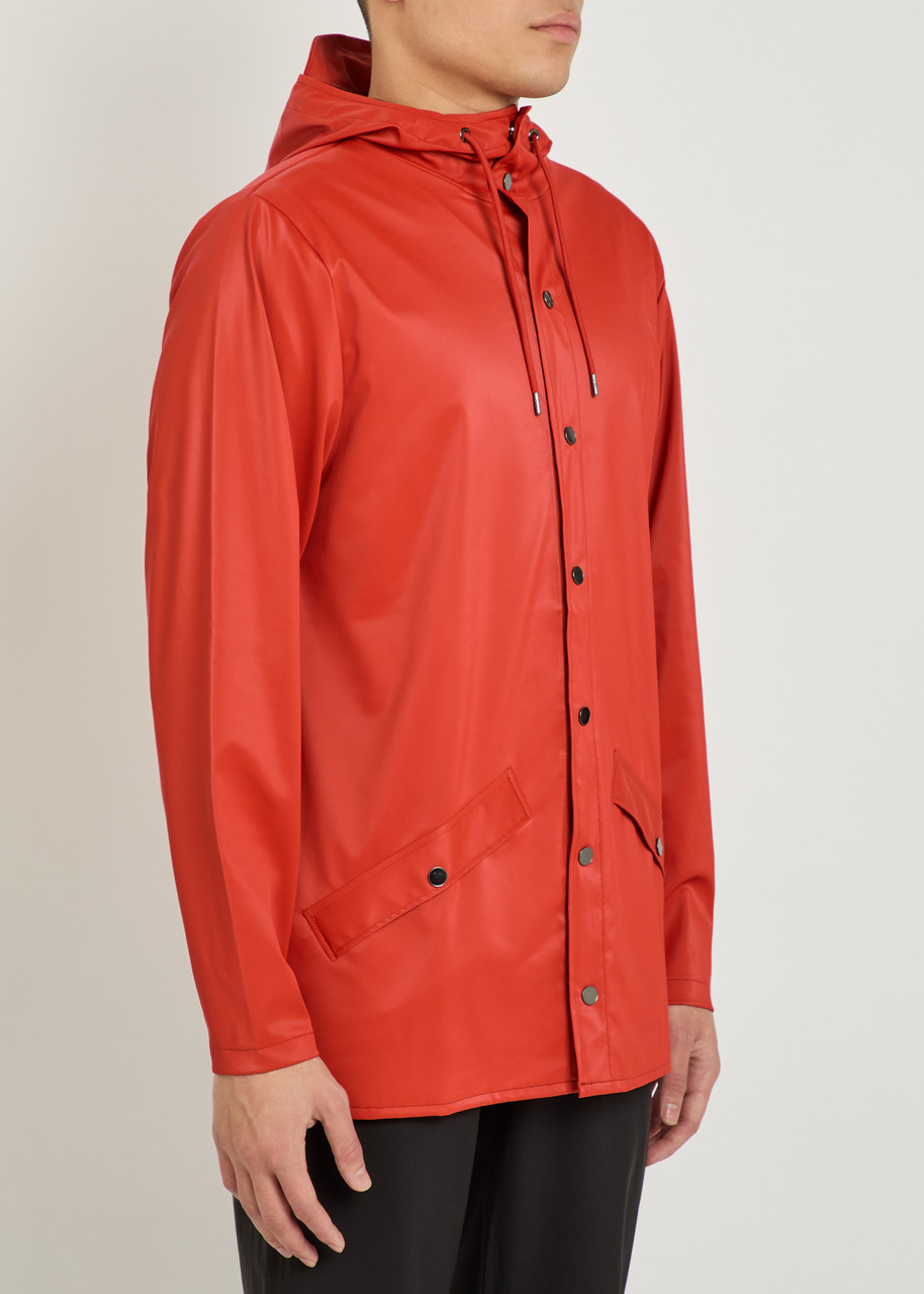  Rains Waterproof Jacket - Orange - L 