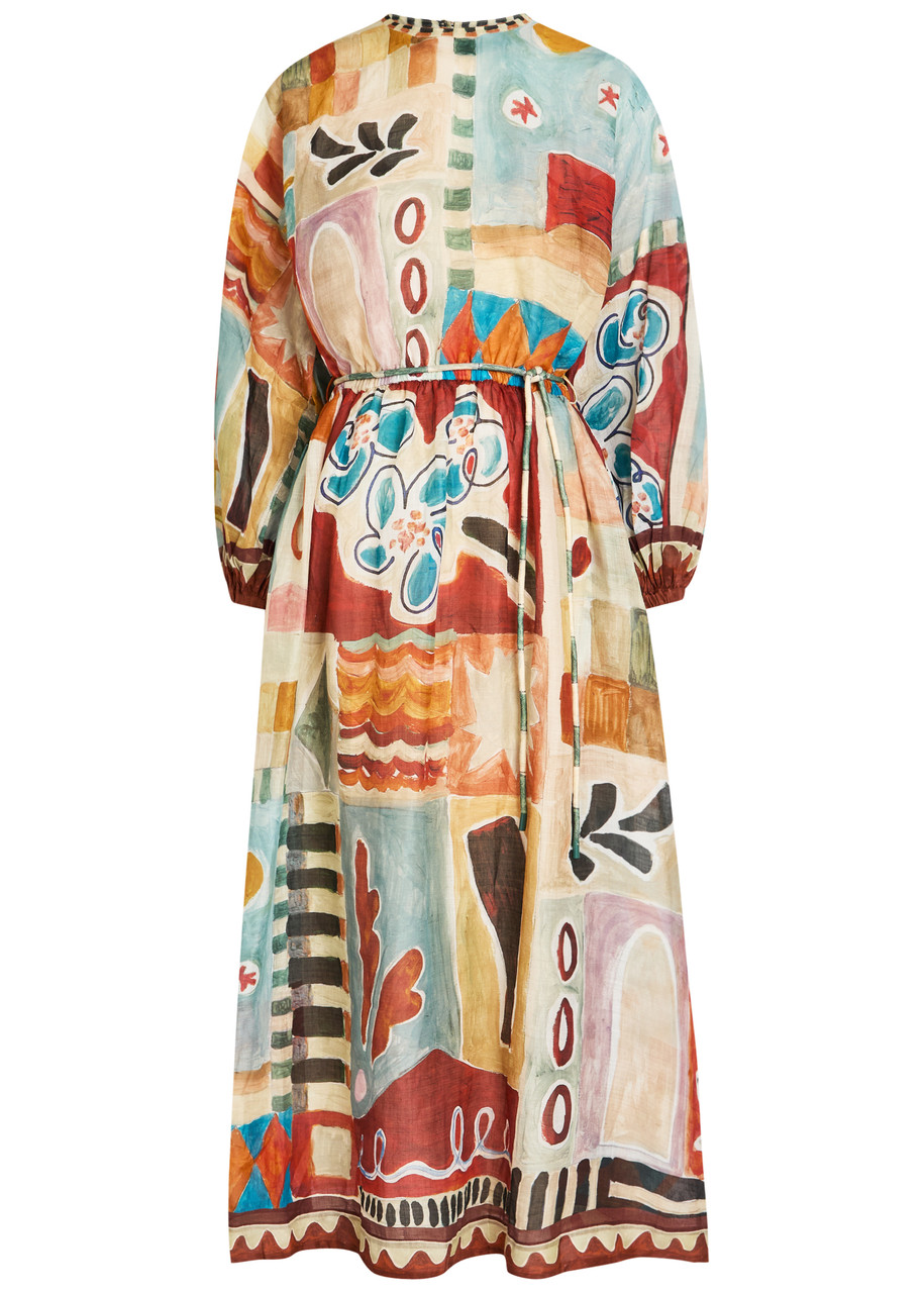 Alemais Michelle Printed Woven Maxi Dress - Multicoloured - 16 (UK16 / XL)