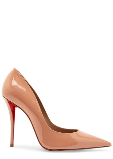 CHRISTIAN LOUBOUTIN Miss Z 100 patent leather pumps | Harvey Nichols