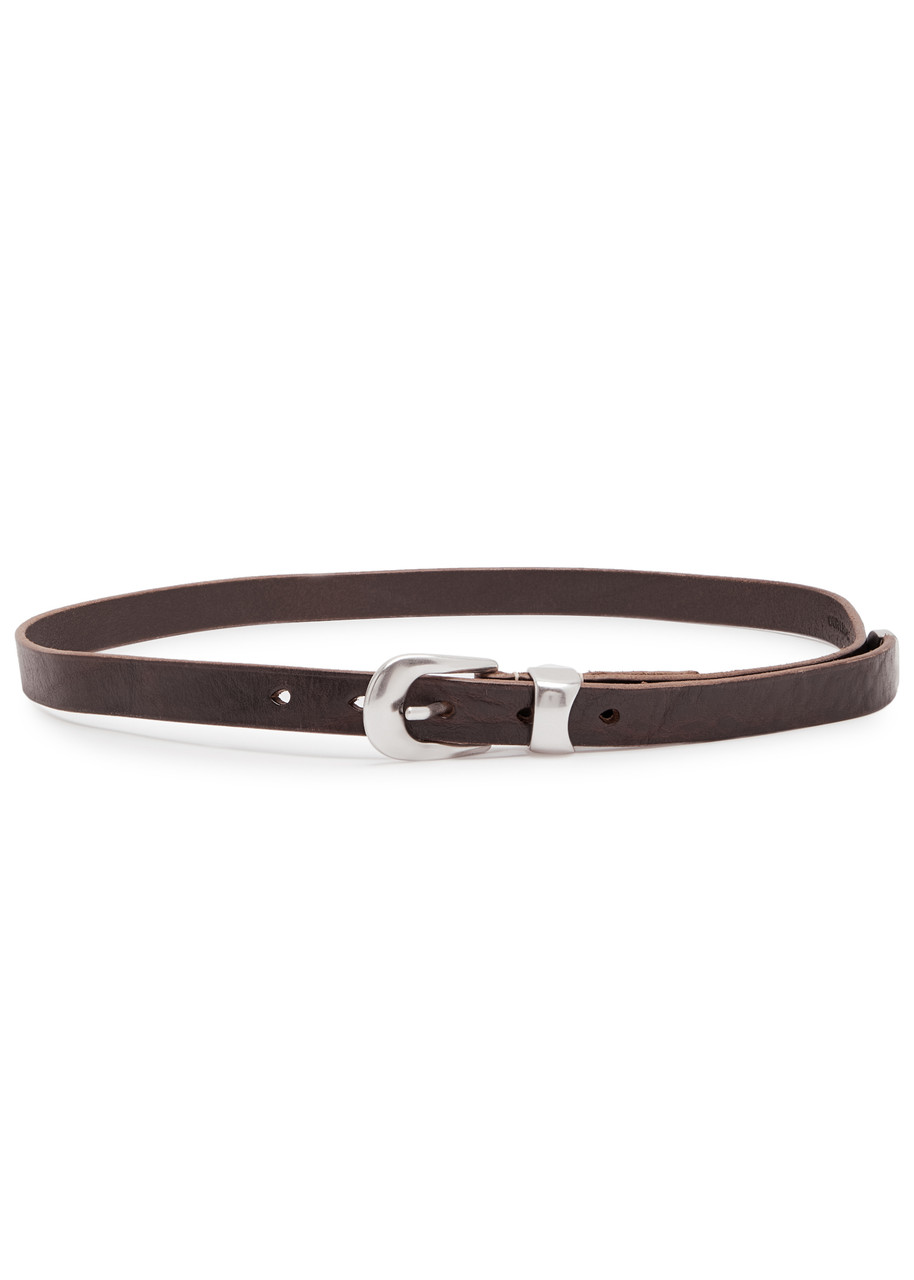 Our Legacy Leather Belt - Brown - 85 (W32)