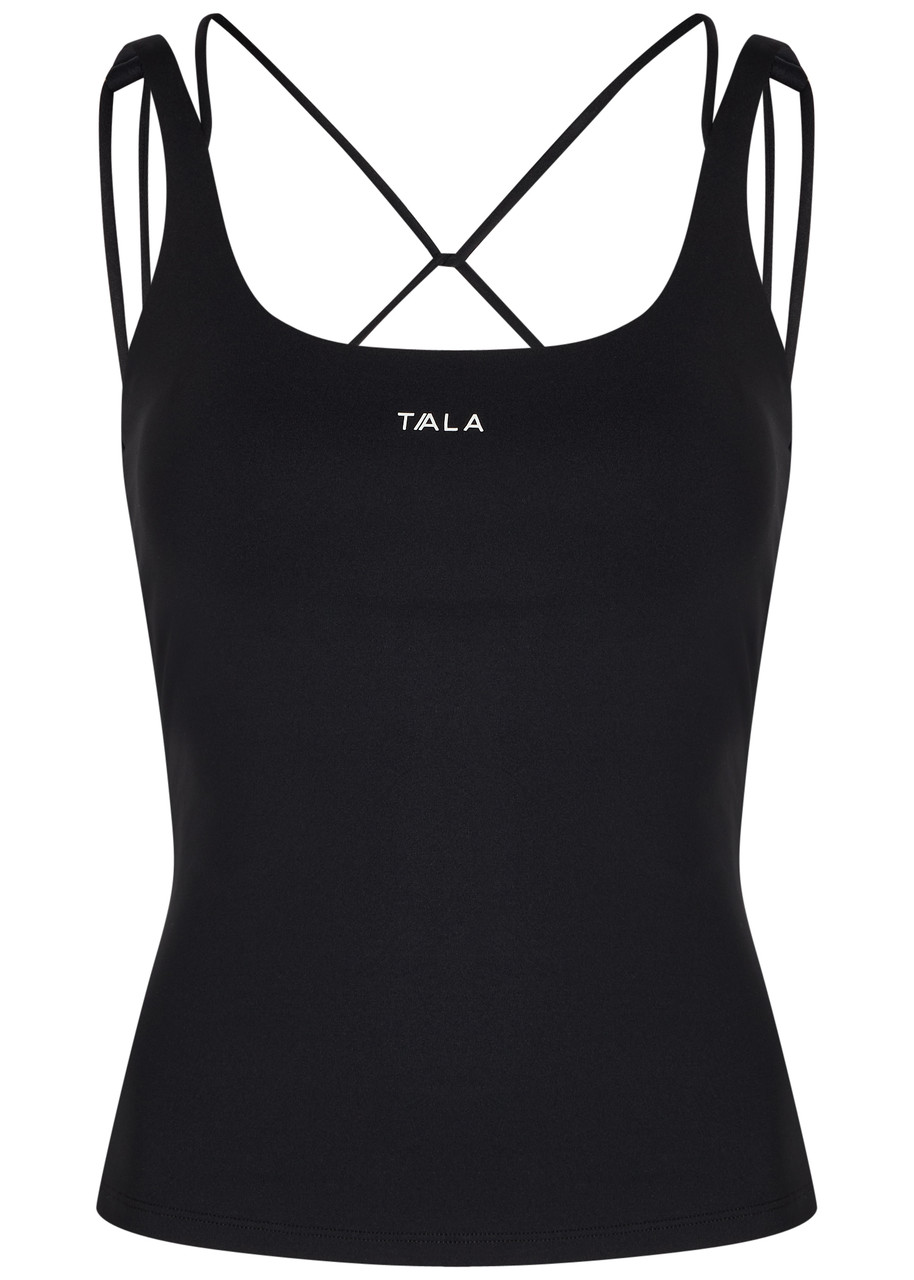 Tala Skinluxe Multi Strap Stretch-jersey Tank top - Black - S (UK8-10 / S)