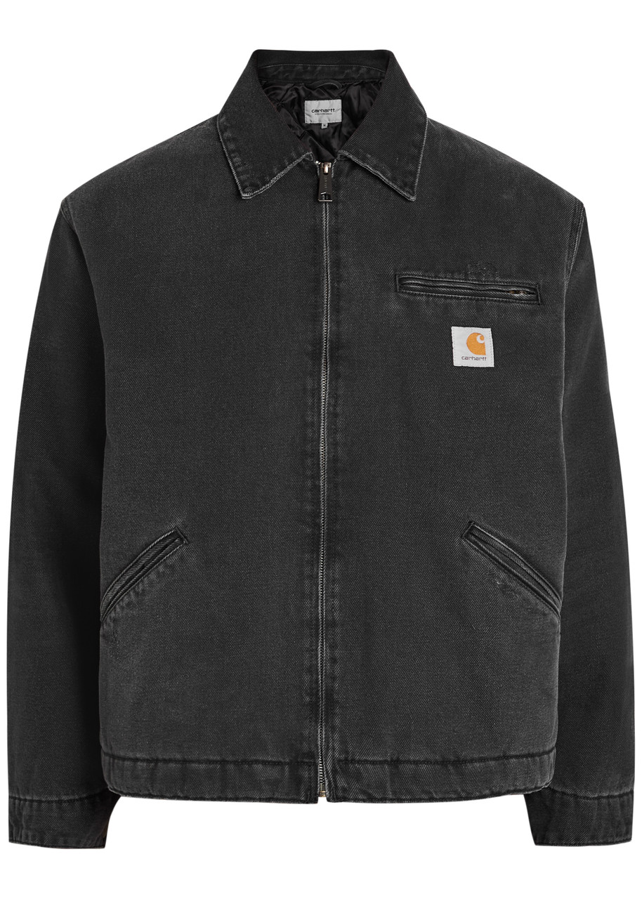 Carhartt Wip Detroit Quilted Denim Jacket - Black - L
