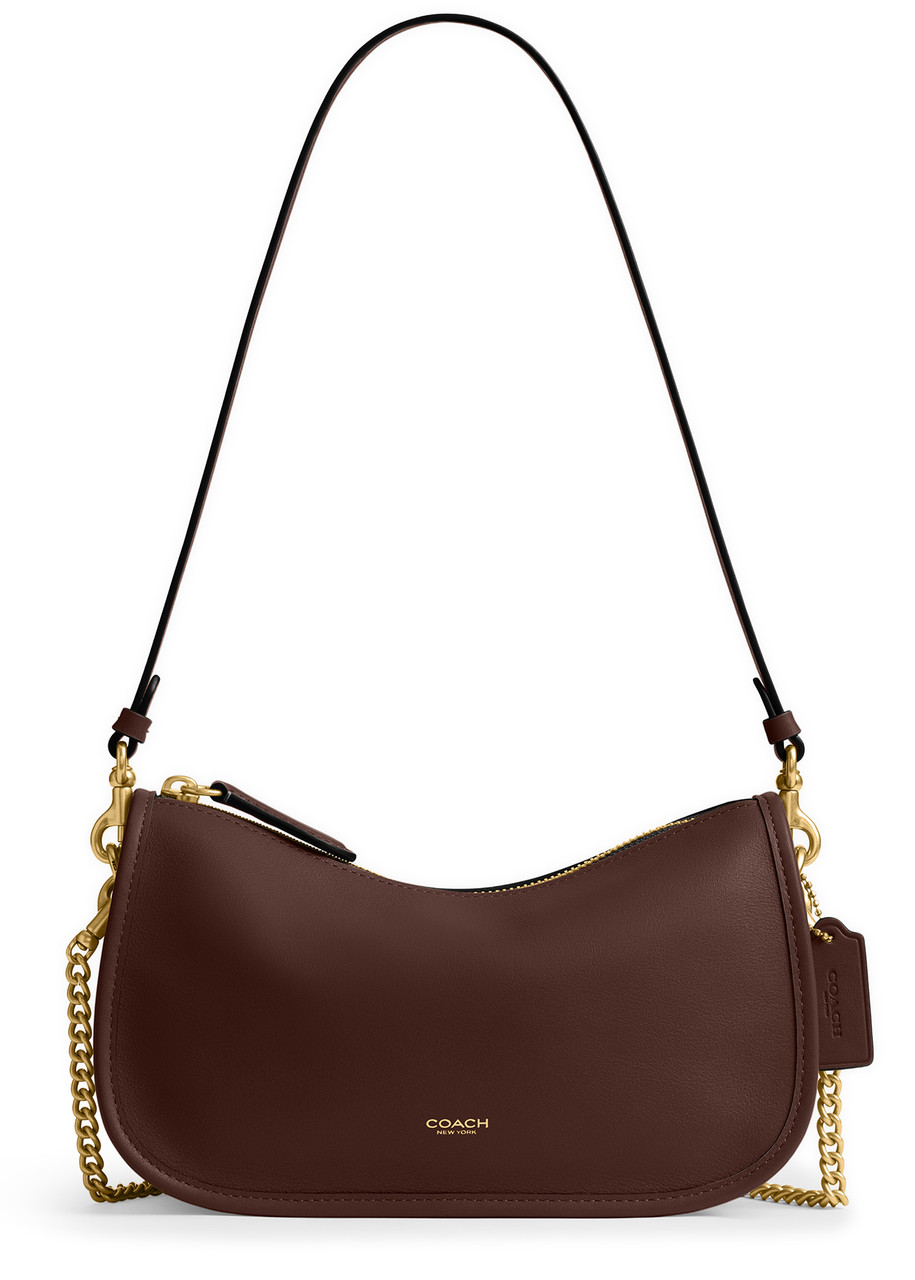 Coach Waverly Grained Leather Cross-body bag - Brown - One Size
