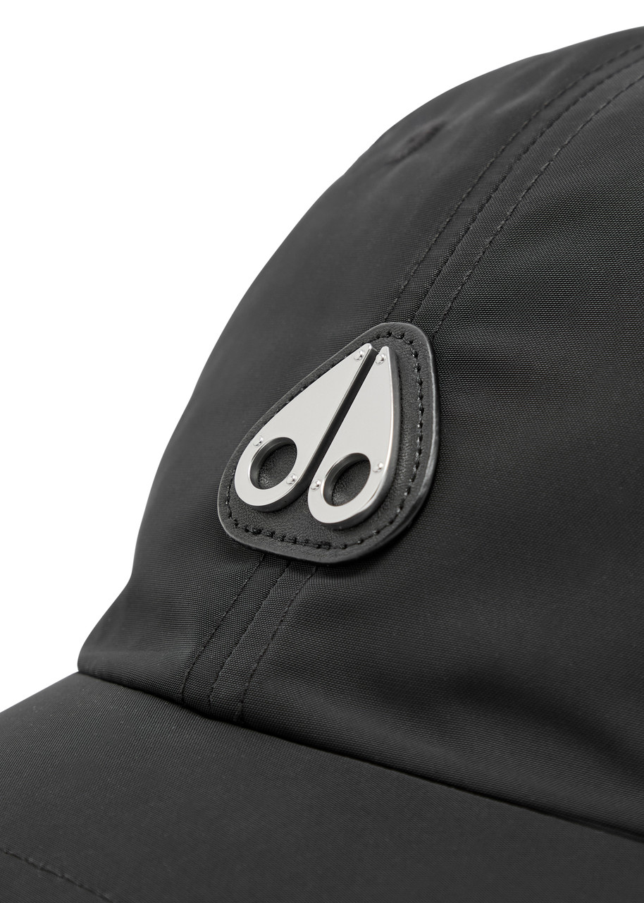  Moose Knuckles Logo Shell Cap - Black - One Size 