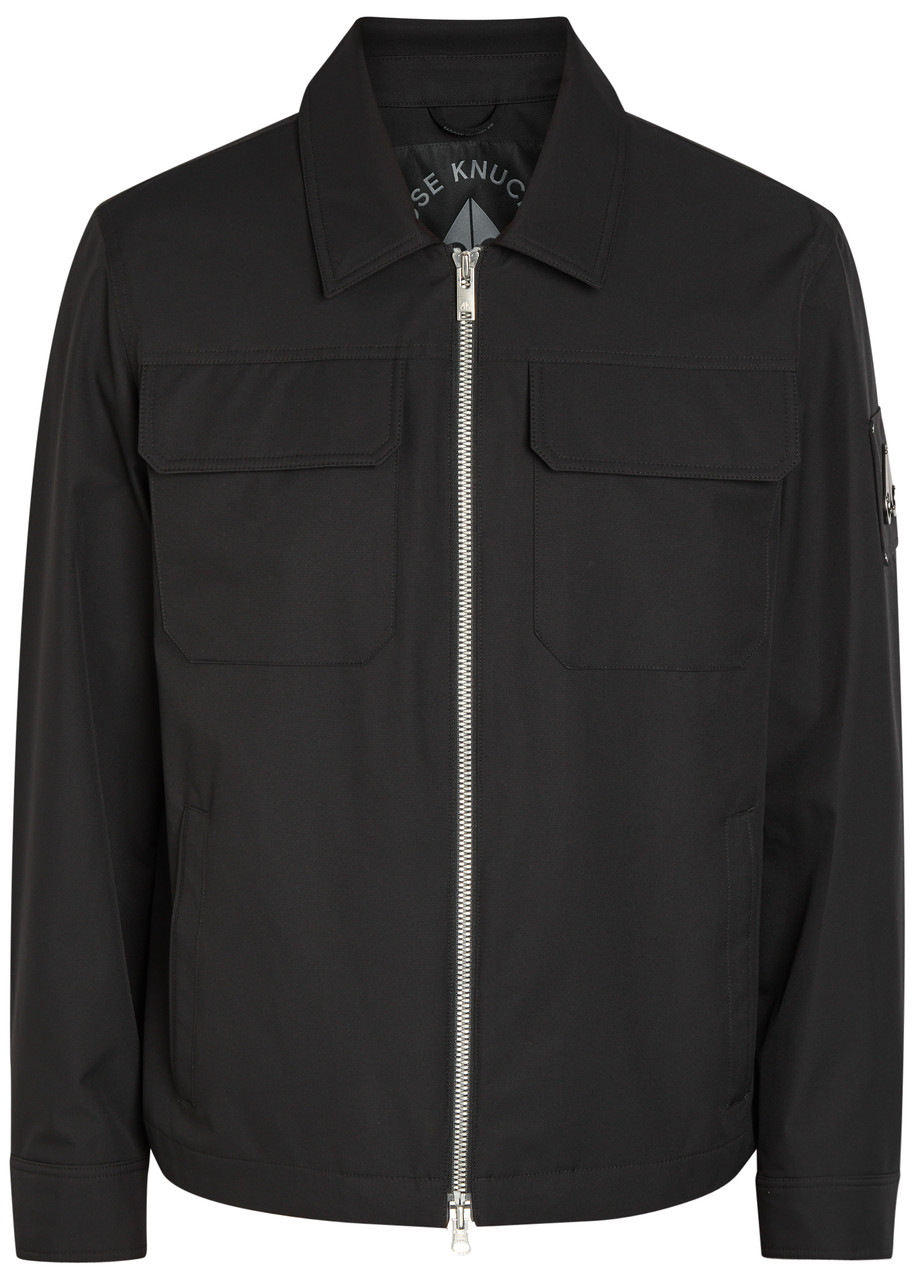 Moose Knuckles Jacques Logo Woven Jacket - Black - M