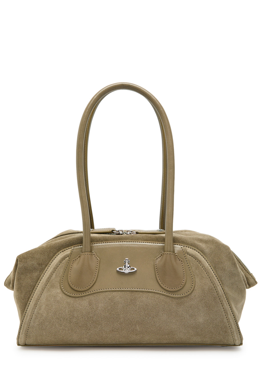 Vivienne Westwood Shirley Small Suede Holdall bag - Brown - One Size