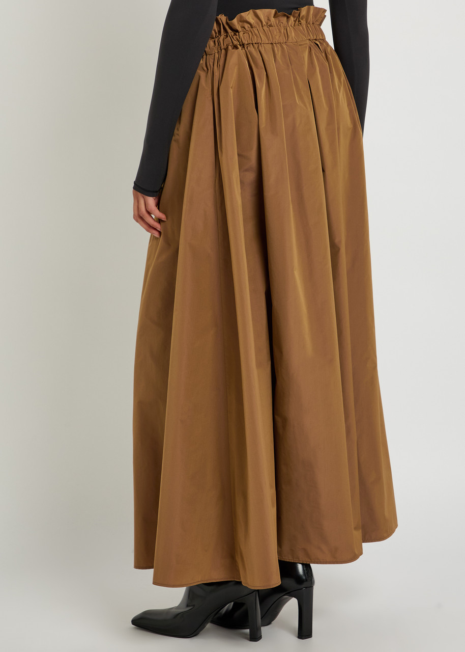  Herno Shell Midi Skirt - Camel - 42 (uk10 / S) 