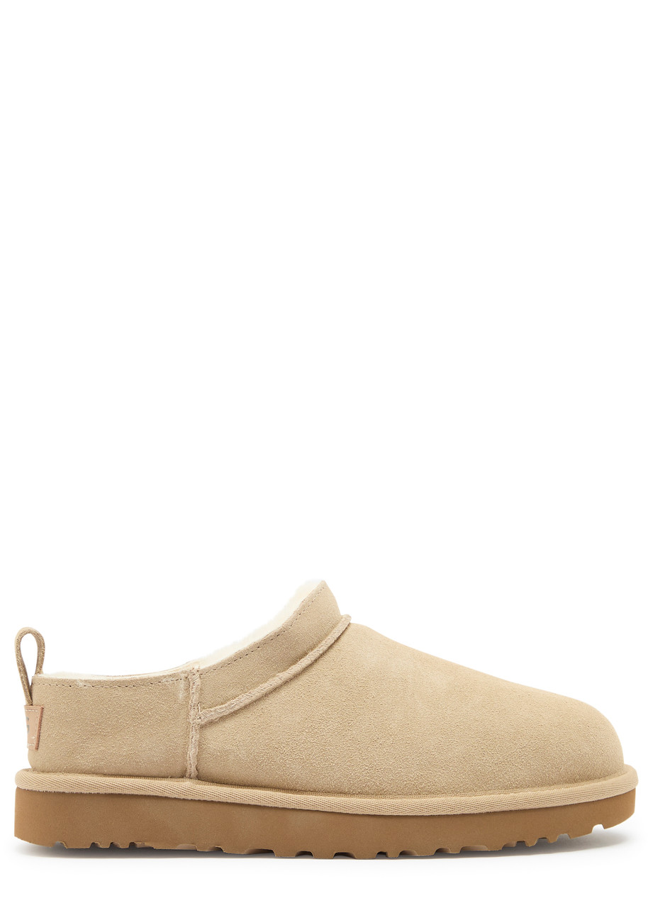 Ugg Classic Micro Suede Ankle Boots - Beige - 4 (IT37/ UK4)