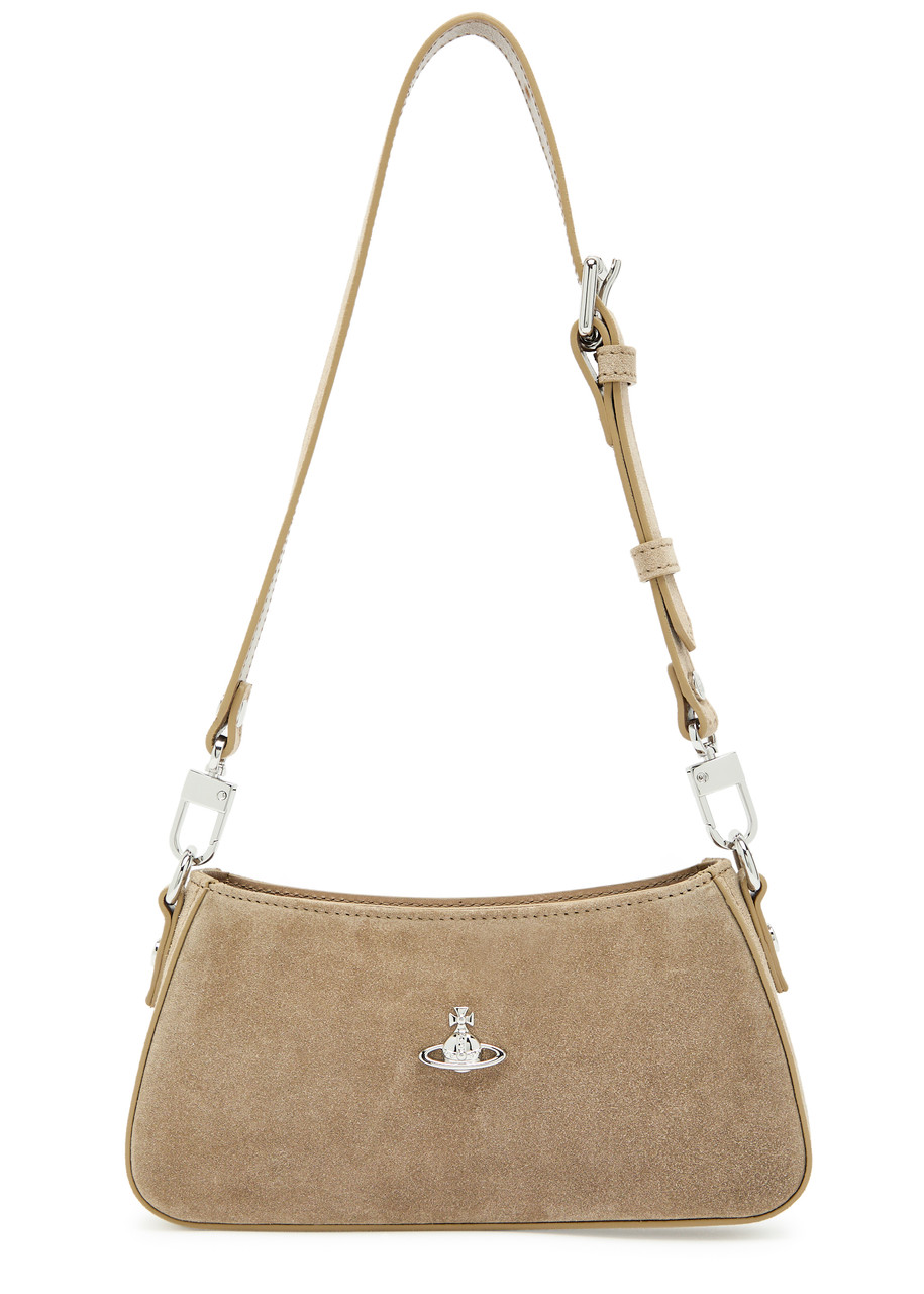 Vivienne Westwood Tasha Suede Shoulder bag - Brown - One Size