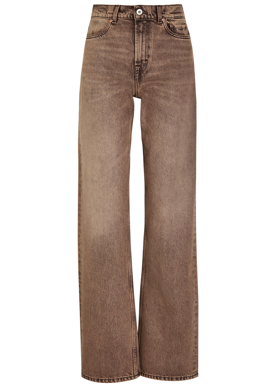 Our Legacy Wata Cut Straight-leg Denim Jeans – Brown – 24 (W24 / UK6 / XS)