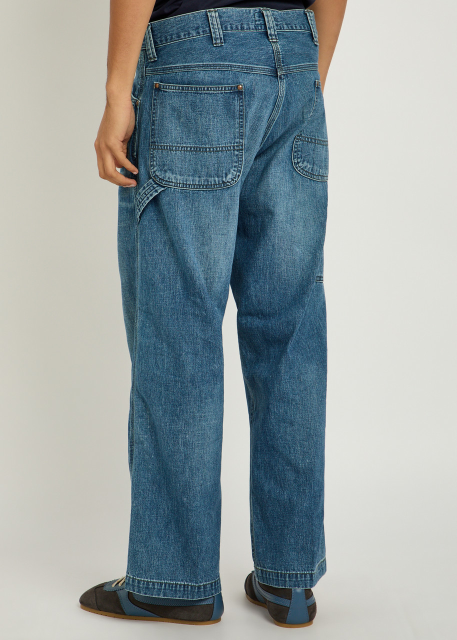  Blue Blue Relaxed Straight-leg Jeans - M 